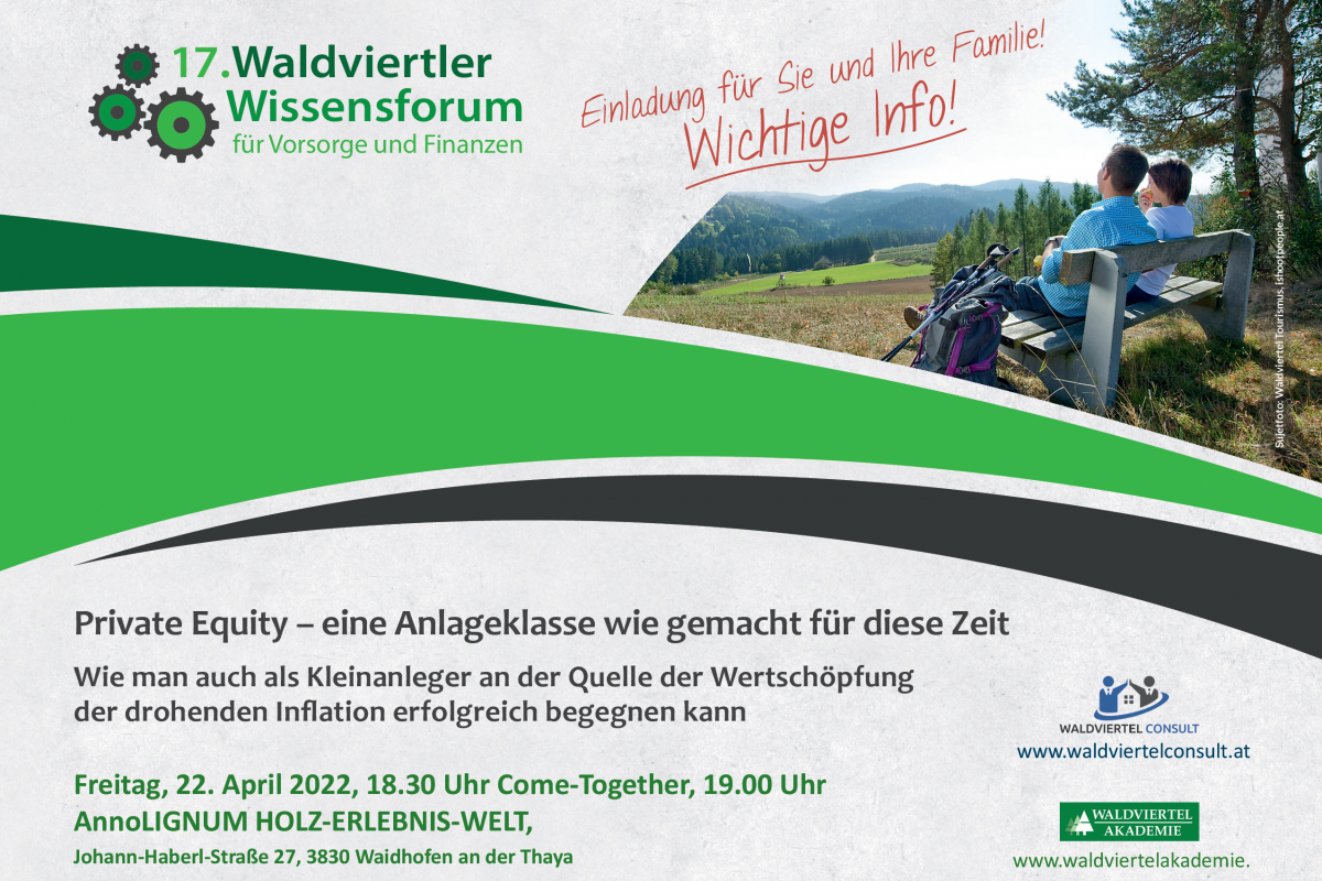 Wissensforum 2022 Flyer Frühling