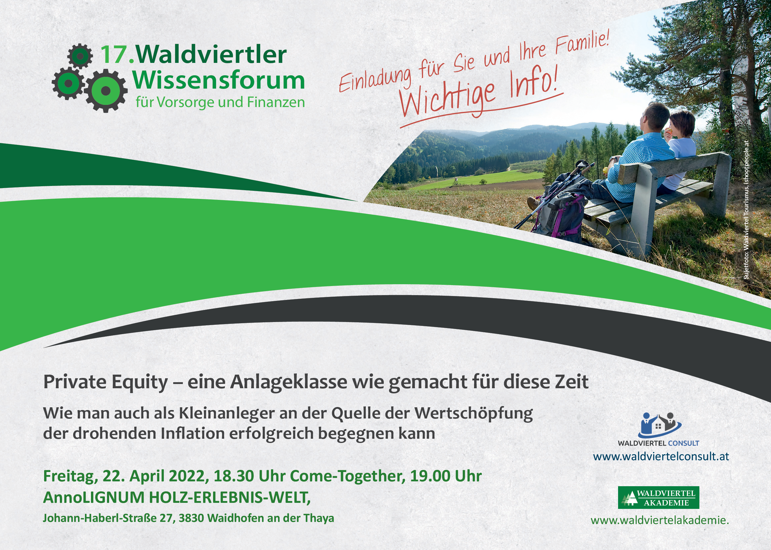 Wissensforum 2022 Flyer Frühling